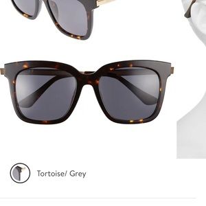 DIFF Tortoise Sunglasses